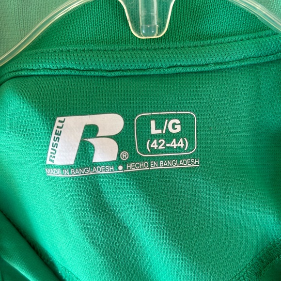 2 Marshall University men’s polo shirts.  Dry fit material. 1 is L & 1 is XL - Picture 9 of 9